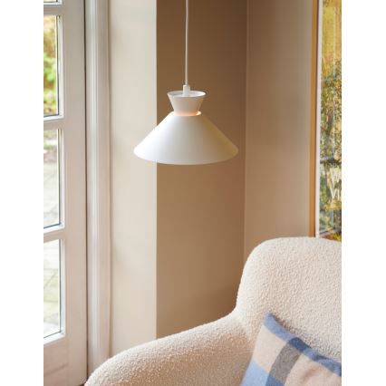 Nordlux - Luster na sajli DIAL 1xE27/40W/230V prečnik 25 cm bela