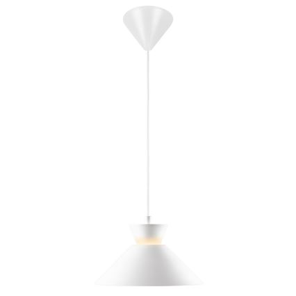 Nordlux - Luster na sajli DIAL 1xE27/40W/230V prečnik 25 cm bela