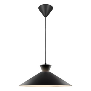 Nordlux - Luster na sajli DIAL 1xE27/40W/230V prečnik 45 cm crna