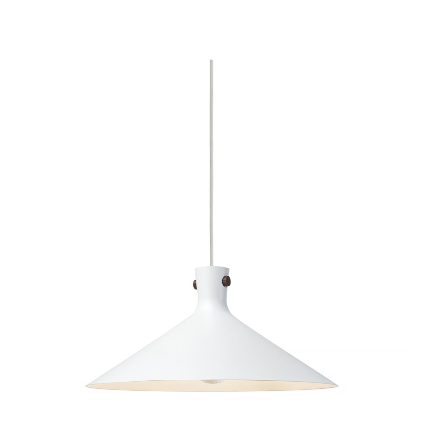 Nordlux - Luster na sajli DORINA 1xE27/60W/230V bela prečnik 45 cm