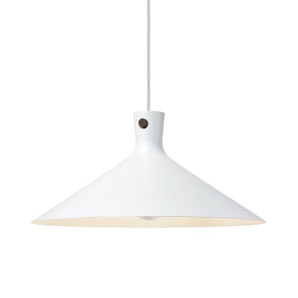 Nordlux - Luster na sajli DORINA 1xE27/60W/230V bela prečnik 45 cm