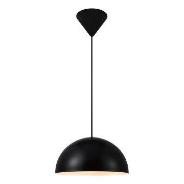 Nordlux - Luster na sajli ELLEN ELLEN 1xE27/40W/230V prečnik 30 cm crna