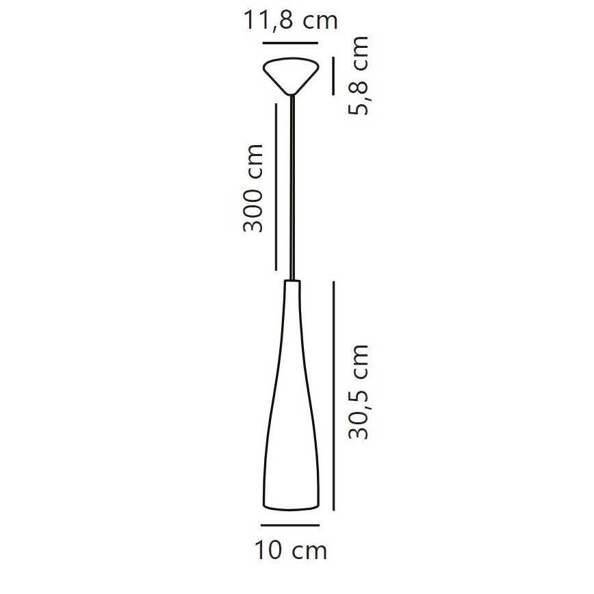 Nordlux - Luster na sajli EMBLA 1xE27/40W/230V dimljeno/crno