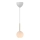 Nordlux - Luster na sajli FRANCA 1xE14/40W/230V bela