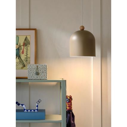 Nordlux - Luster na sajli GASTON 1xE27/40W/230V bež