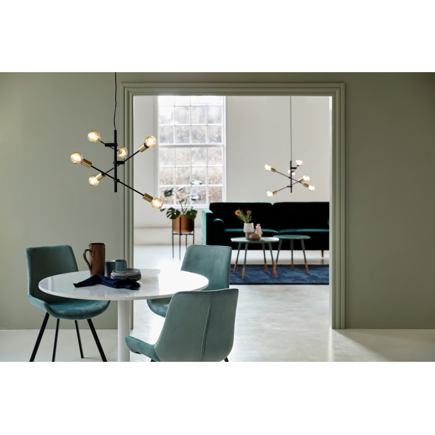 Nordlux - Luster na sajli JOSEFINE 6xE27/25W/230V