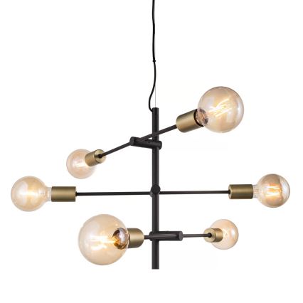 Nordlux - Luster na sajli JOSEFINE 6xE27/25W/230V