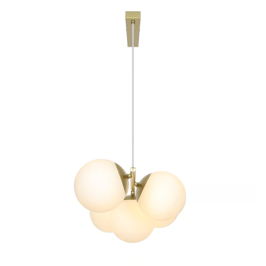 Nordlux - Luster na sajli LILLY 5xE14/10W/230V mesing