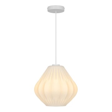 Nordlux - Luster na sajli MALUCA 1xE27/15W/230V prečnik 29 cm bela