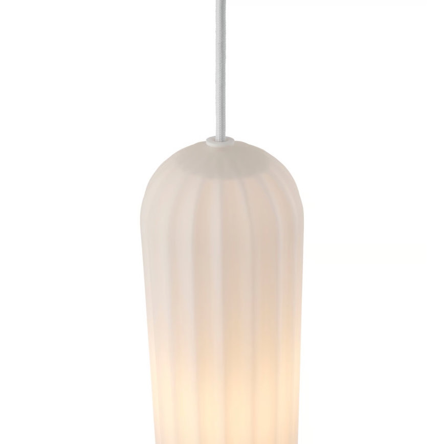 Nordlux - Luster na sajli MIELLA 1xE27/25W/230V bela