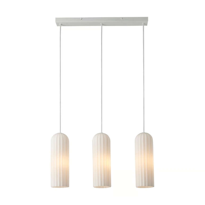 Nordlux - Luster na sajli MIELLA 3xE27/25W/230V bela