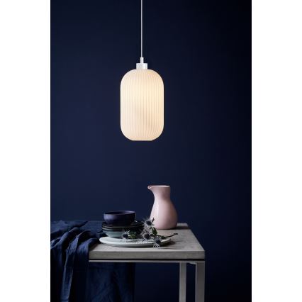 Nordlux - Luster na sajli MILFORD 1x E27/40W/230V, prečnika 20 cm