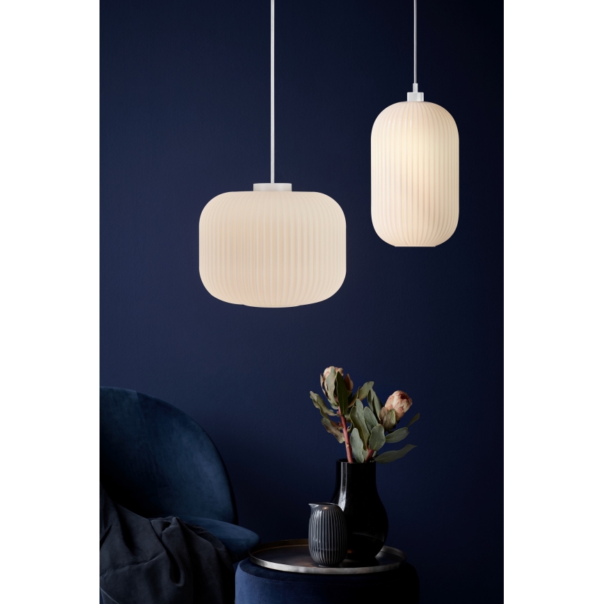 Nordlux - Luster na sajli MILFORD 1x E27/40W/230V, prečnika 20 cm