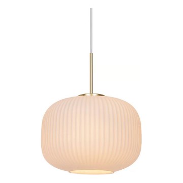 Nordlux - Luster na sajli MILFORD 1xE27/40W/230V pr. 30 cm beo
