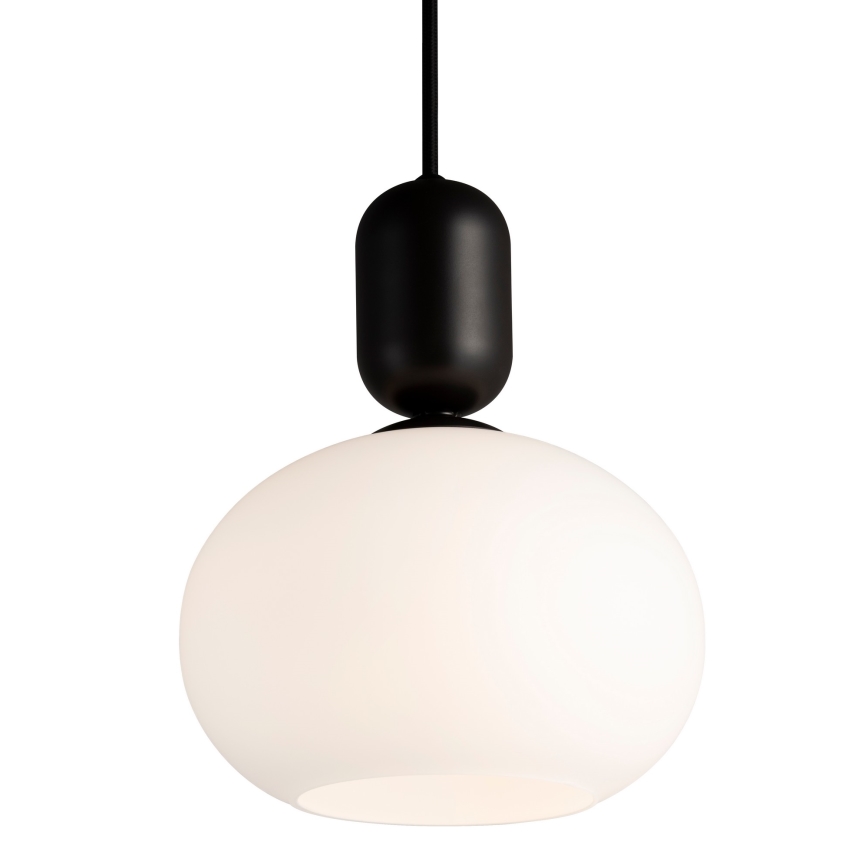 Nordlux - Luster na sajli NOTTI 1xE27/40W/230V crne boje