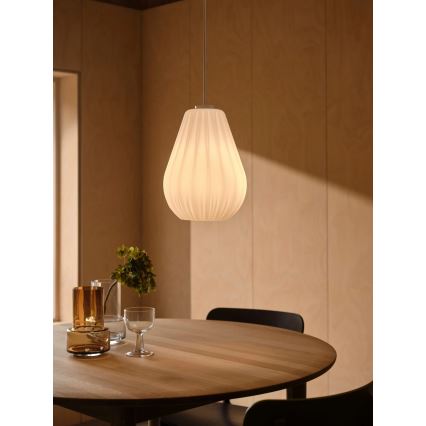 Nordlux - Luster na sajli SALLINO 1xE27/15W/230V prečnik 24 cm bela