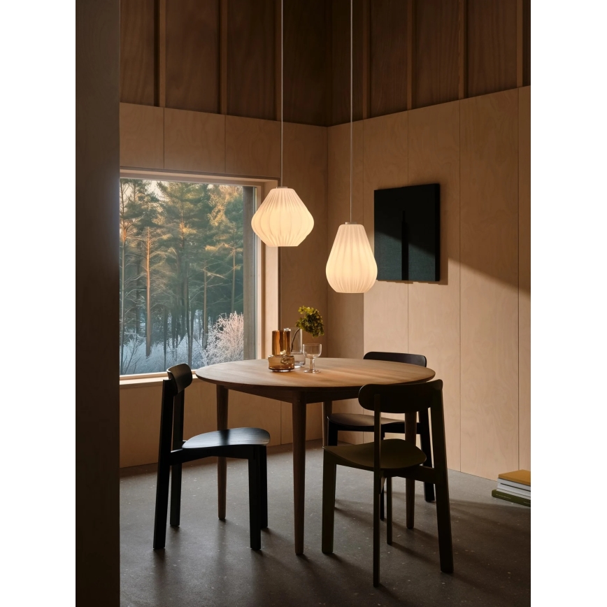 Nordlux - Luster na sajli SALLINO 1xE27/15W/230V prečnik 24 cm bela