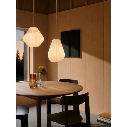 Nordlux - Luster na sajli SALLINO 1xE27/15W/230V prečnik 24 cm bela