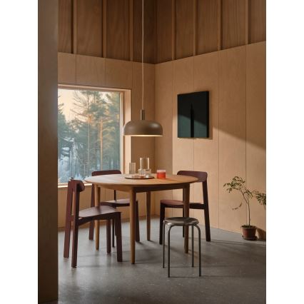 Nordlux - Luster na sajli SANDRO 1xE27/15W/230V prečnik 40 cm braon