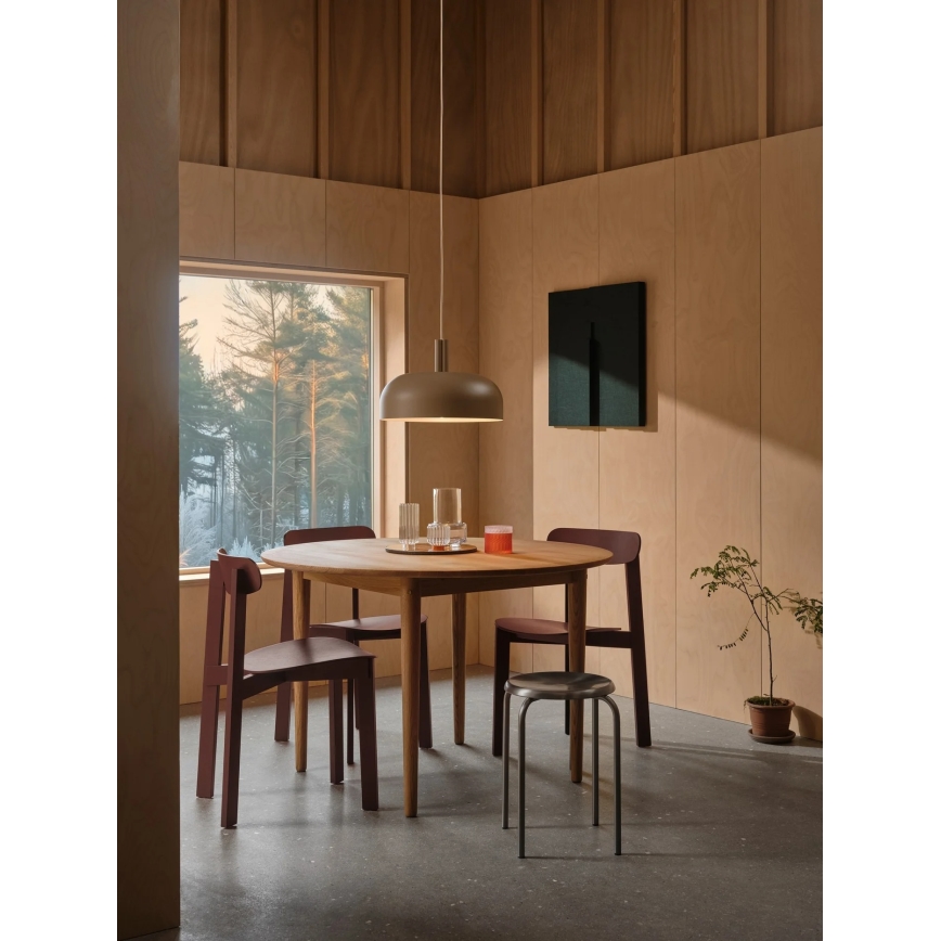 Nordlux - Luster na sajli SANDRO 1xE27/15W/230V prečnik 40 cm braon