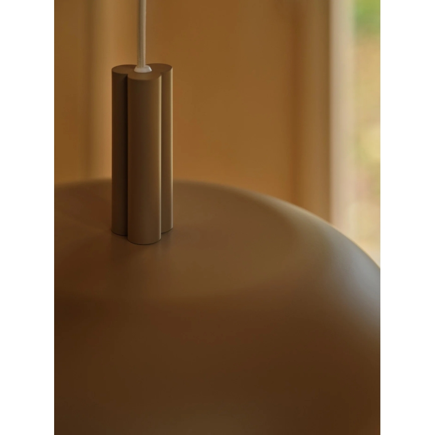 Nordlux - Luster na sajli SANDRO 1xE27/15W/230V prečnik 40 cm braon