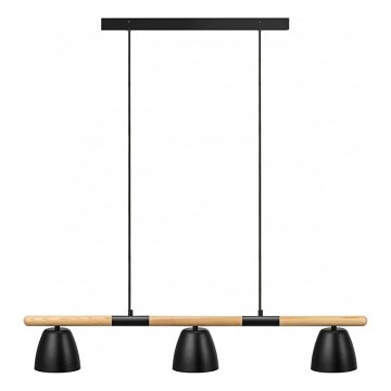 Nordlux - Luster na sajli THEO 3xGU10/35W/230V
