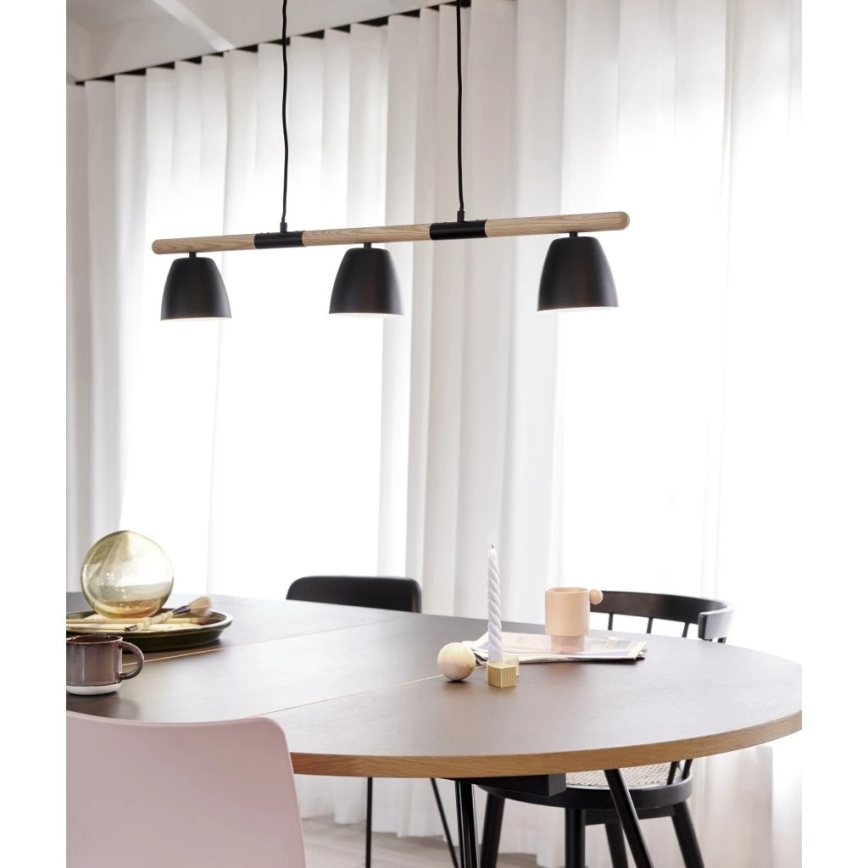 Nordlux - Luster na sajli THEO 3xGU10/35W/230V