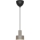 Nordlux - Luster za MATIS 1xE27/40W/230V braon