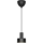 Nordlux - Luster za MATIS 1xE27/40W/230V crna