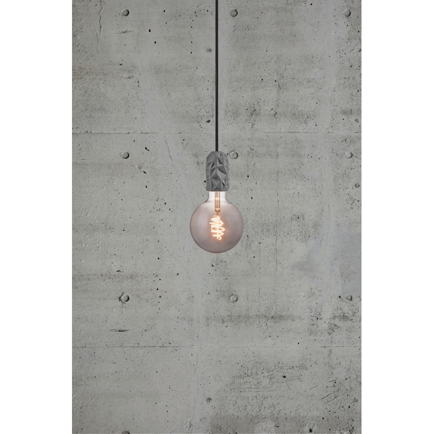 Nordlux - Napajni kabl HANG 1xE27/40W/230V siva/crna