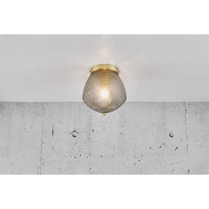 Nordlux - Plafonska svetiljka ORBIFORM 1xE27/40W/230V zlatna