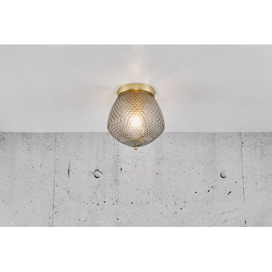 Nordlux - Plafonska svetiljka ORBIFORM 1xE27/40W/230V zlatna