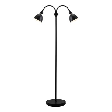 Nordlux - Podna lampa RAY 2xE14/25W/230V crna