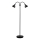 Nordlux - Podna lampa RAY 2xE14/25W/230V crna