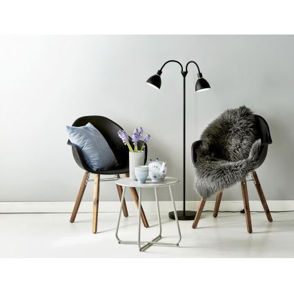 Nordlux - Podna lampa RAY 2xE14/25W/230V crna