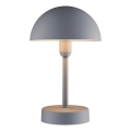 Nordlux - prigušiva LED punjiva spoljna stona lampa ELLEN LED/2,8W/3,7V 2200 mAh IP44 siva