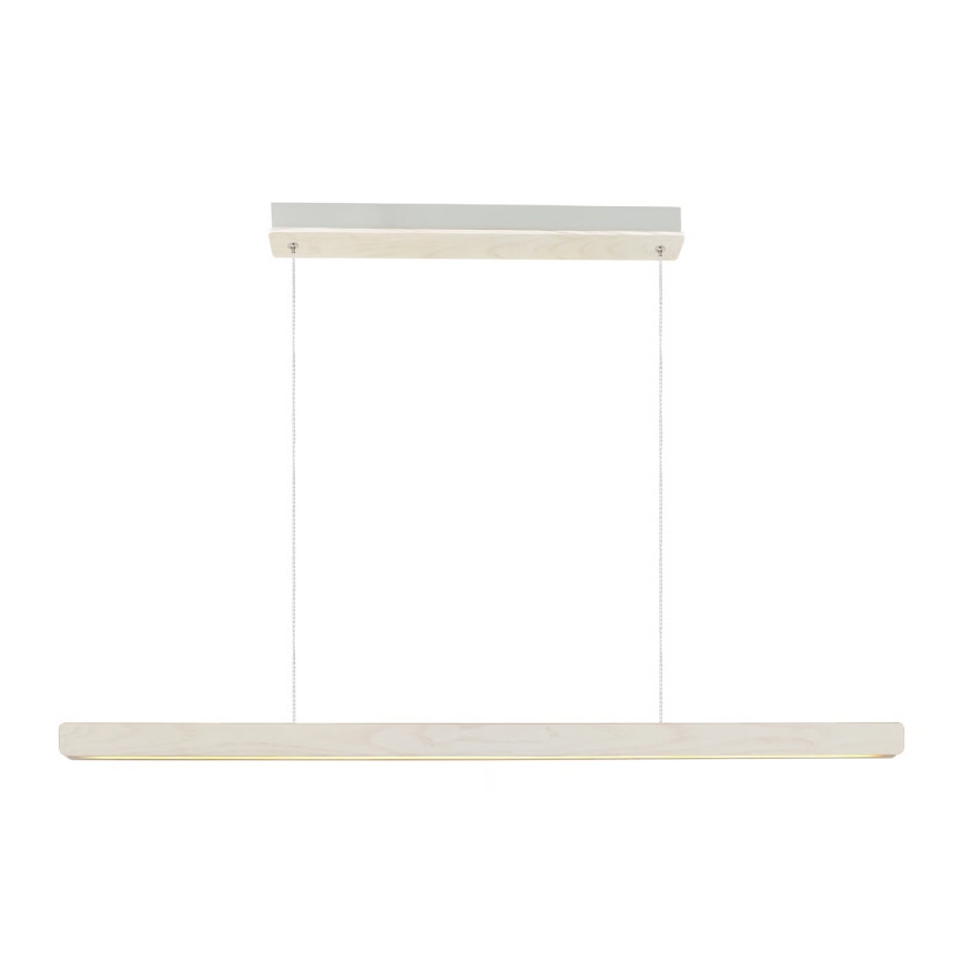 Nordlux - LED prigušiva luster na sajli ILGAS LED/47W/230V 3000K bela/jasen 115 cm