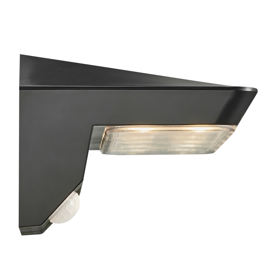 Nordlux - LED solarno zidno svetlo sa senzorom AGENA LED/5W/3,7V IP44 2200 mAh