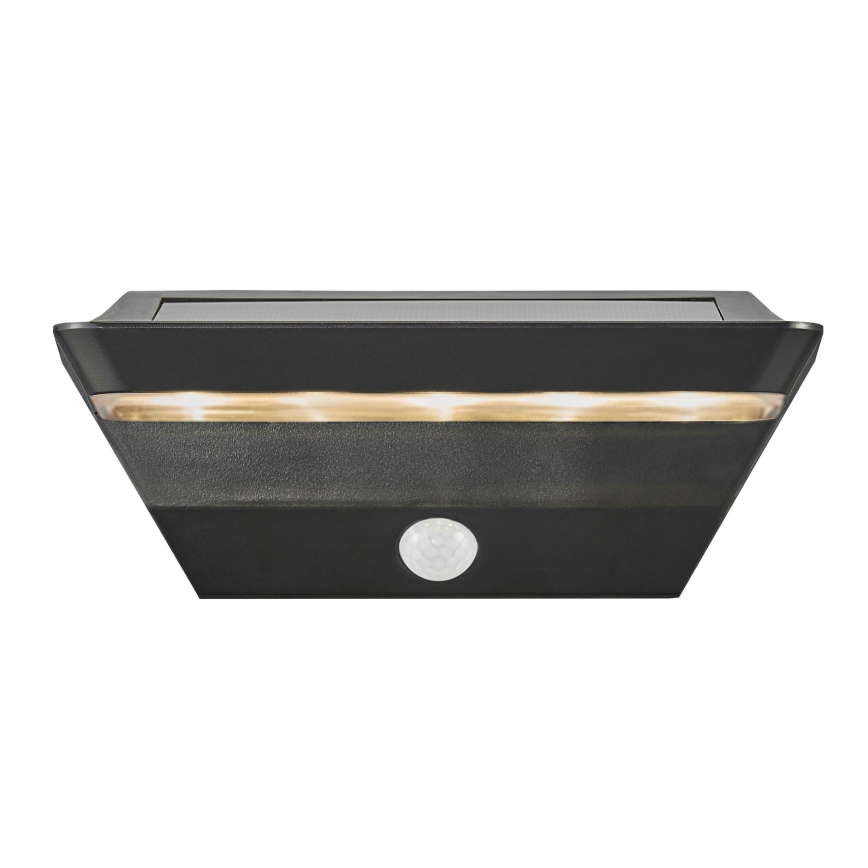 Nordlux - LED solarno zidno svetlo sa senzorom AGENA LED/5W/3,7V IP44 2200 mAh