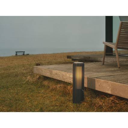 Nordlux - Spoljašnja lampa ALUDRA 1xE27/15W/230V IP44 antracit 45,4 cm