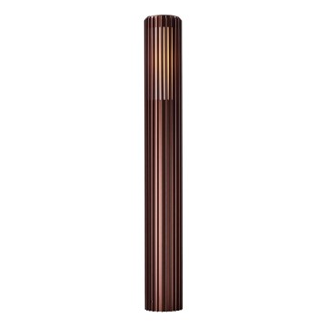 Nordlux - Spoljašnja lampa ALUDRA 1xE27/15W/230V IP44 braon 95,4 cm