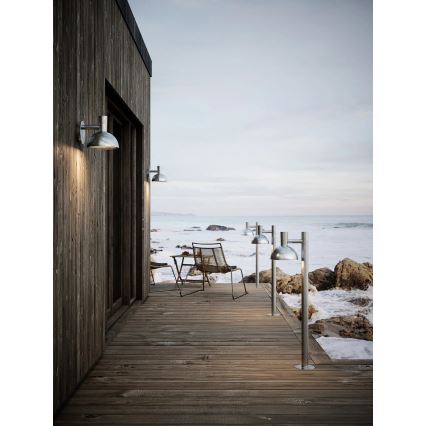Nordlux - Spoljašnja lampa ARKI 1xE27/20W/230V IP54 100 cm srebrna