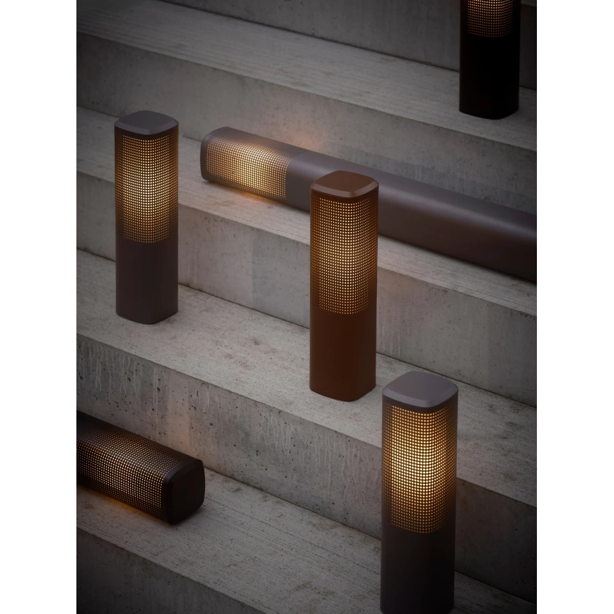 Nordlux - Spoljašnja lampa SIDARA 1xE27/15W/230V IP44 95 cm crna