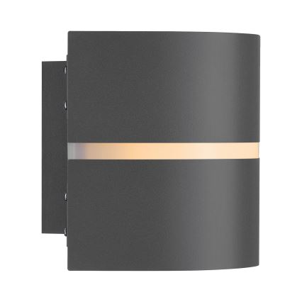 Nordlux - Spoljašnja zidna svetiljka SIBELIS 1xE27/10W/230V IP44 antracit