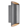 Nordlux - Spoljašnje zidno svetlo NICO 2xGU10/35W/230V IP54 antracit