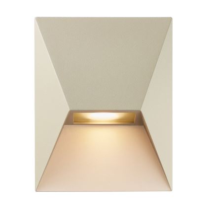 Nordlux - Spoljašnje zidno svetlo PONTIO 1xGU10/25W/230V krem