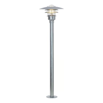 Nordlux - Spoljna lampa LONSTRUP 1xE27/60W/230V IP44 matirani hrom 116 cm