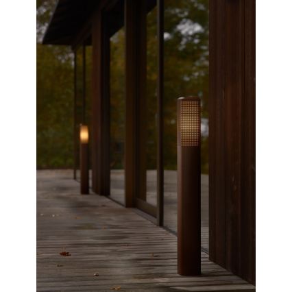 Nordlux - Spoljna lampa SIDARA 1xE27/15W/230V IP44 95 cm braon