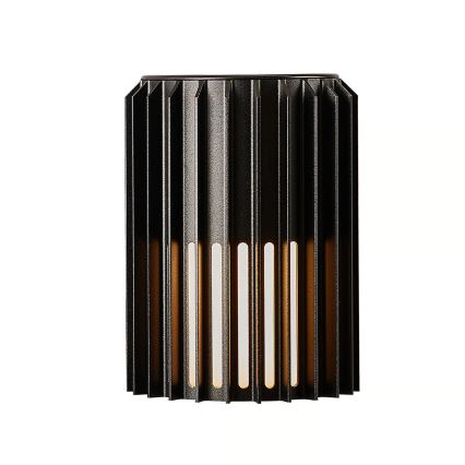 Nordlux - Spoljna zidna svetiljka ALUDRA, 1x E27/15W/230V, crna