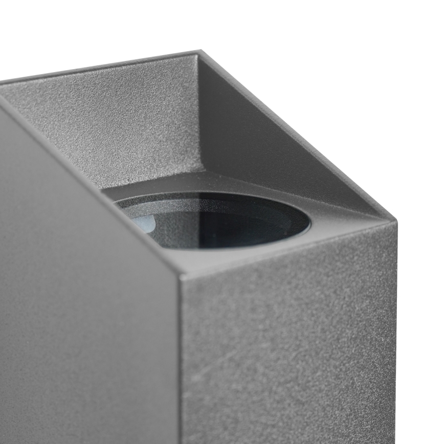 Nordlux - Spoljna zidna svetiljka NICO 2xGU10/35W/230V IP54 antracit